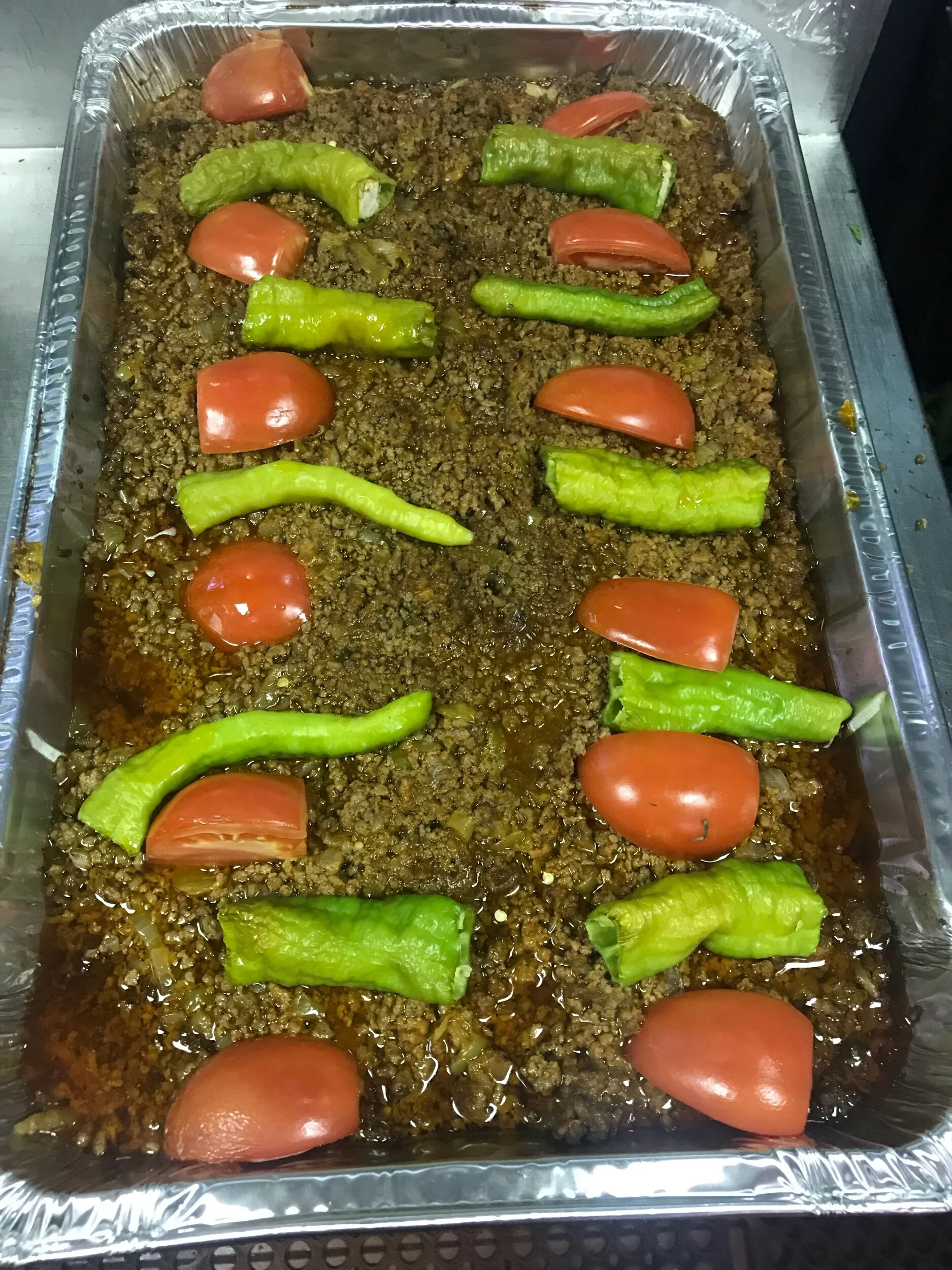 Catering — adana köfte tray